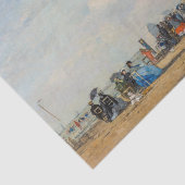 Eugene Boudin - Bijeenkomst op het strand Tissuepapier (Detail)