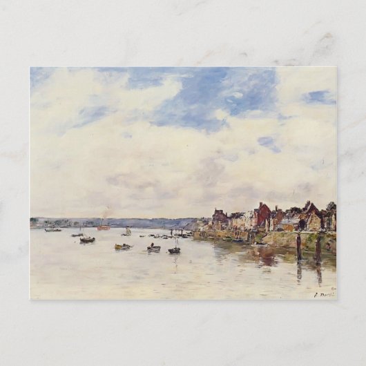 Eugene Boudin - De Rocks in Saint-Vaast-la-Hougue Briefkaart (Voorkant)