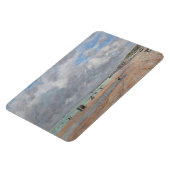 Eugene Boudin - Het strand van Deauville Magneet (Linkerzijde)