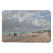 Eugene Boudin - Het strand van Deauville Magneet (Horizontaal)