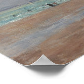 Eugene Boudin - Het strand van Deauville Poster (Hoek)