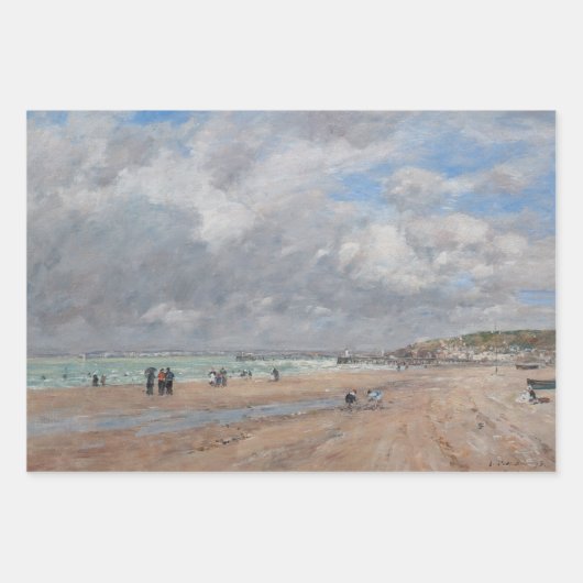 Eugene Boudin - Masterpieces Selectie Inpakpapier Vel (Voorkant 3)
