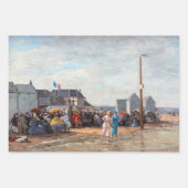Eugene Boudin - Masterpieces Selectie Inpakpapier Vel (Voorkant 2)