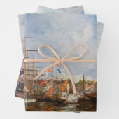 Eugene Boudin - Masterpieces Selectie Inpakpapier Vel (In situ)