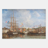 Eugene Boudin - Masterpieces Selectie Inpakpapier Vel (Voorkant)
