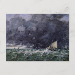 Eugene Boudin-Rough Zeeen Briefkaart