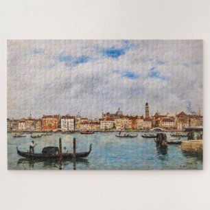 Eugene Boudin - Venetië, Riva degli Schiavoni Legpuzzel