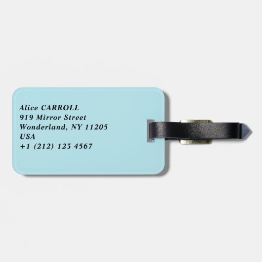 Eugene Boudin - Verzamelen op het strand Bagagelabel (Achterkant horizontaal)