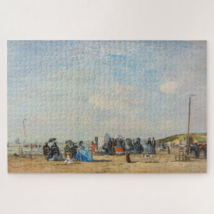 Eugene Boudin - Verzamelen op het strand Legpuzzel