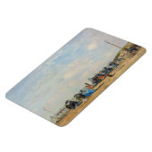 Eugene Boudin - Verzamelen op het strand Magneet (Linkerzijde)