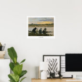 Eugène Boudin Zedign Art Poster #12 (Thuiskantoor)