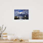 Eugène Boudin Zedign Art Poster #13-2 (Keuken)