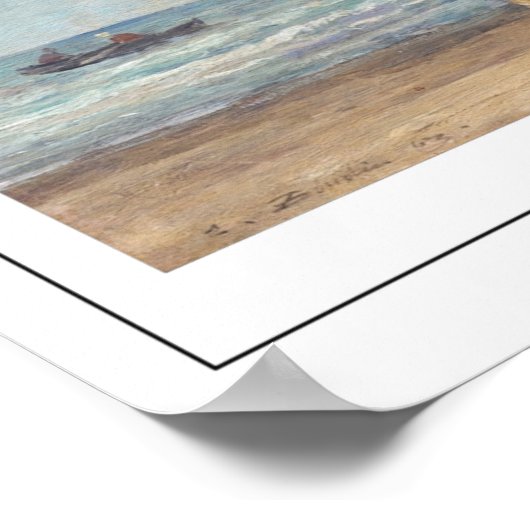 Eugène Boudin Zedign Art Poster #199-2 (Hoek)