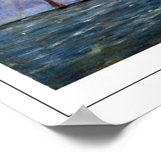 Eugène Boudin Zedign Art Poster #20 (Hoek)