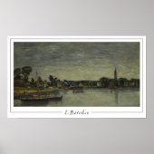Eugène Boudin Zedign Art Poster #244-2 (Voorkant)