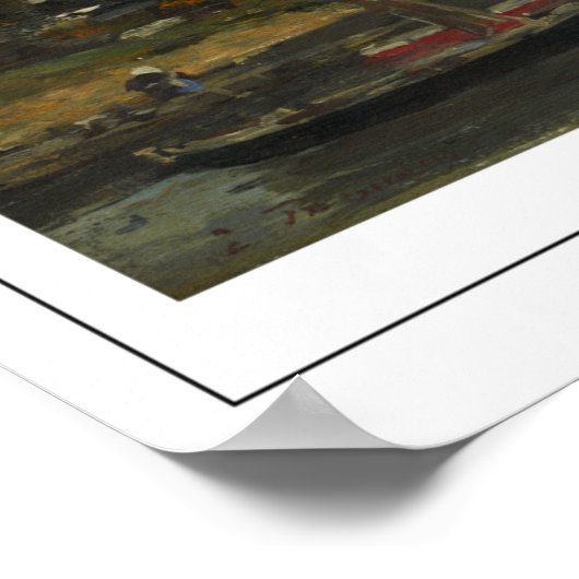 Eugène Boudin Zedign Art Poster #244-2 (Hoek)