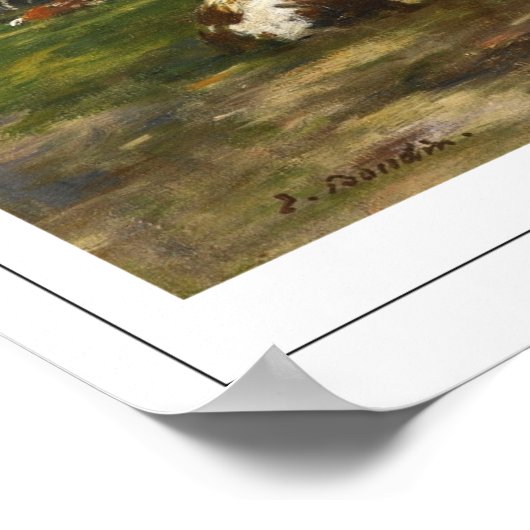 Eugène Boudin Zedign Art Poster #25-2 (Hoek)