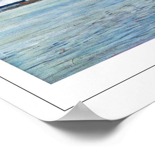 Eugène Boudin Zedign Art Poster #27 (Hoek)