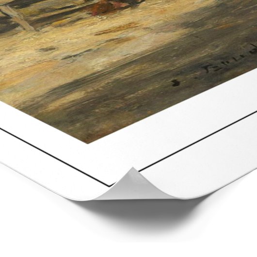 Eugène Boudin Zedign Art Poster #274-2 (Hoek)