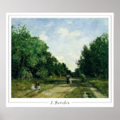 Eugène Boudin Zedign Art Poster #28-2 (Voorkant)