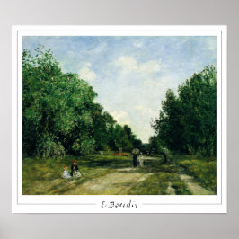 Eugène Boudin Zedign Art Poster #28-2