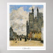 Eugène Boudin Zedign Art Poster #2-2 (Voorkant)