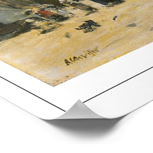 Eugène Boudin Zedign Art Poster #2-2 (Hoek)