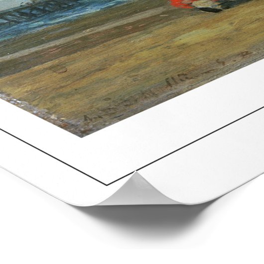 Eugène Boudin Zedign Art Poster #30 (Hoek)