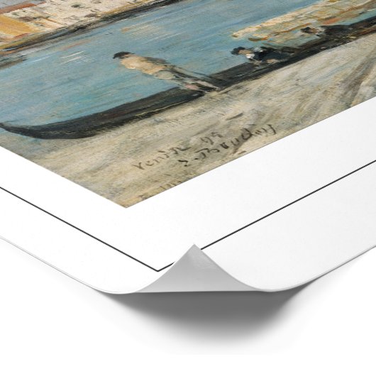 Eugène Boudin Zedign Art Poster #30-2 (Hoek)