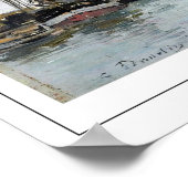 Eugène Boudin Zedign Art Poster #375-2 (Hoek)