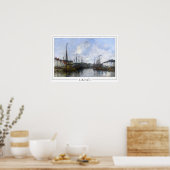 Eugène Boudin Zedign Art Poster #380 (Keuken)