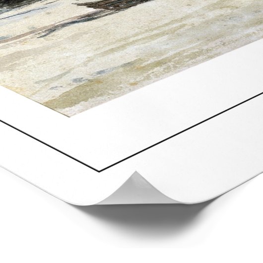 Eugène Boudin Zedign Art Poster #4 (Hoek)