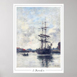 Eugène Boudin Zedign Art Poster #418-2
