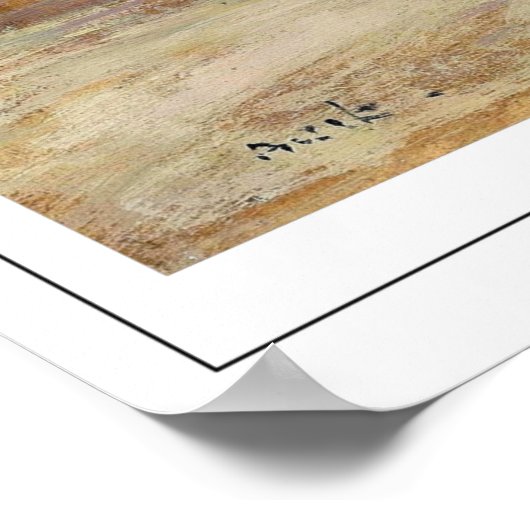 Eugène Boudin Zedign Art Poster #494-2 (Hoek)