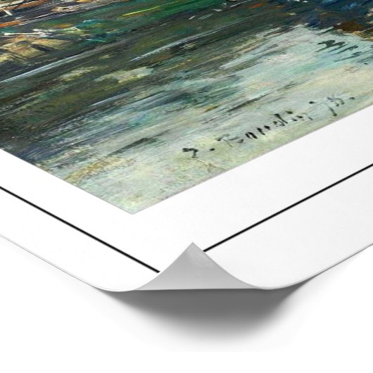 Eugène Boudin Zedign Art Poster 8 (Hoek)