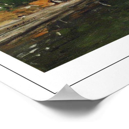 Eugène Boudin Zedign Art Poster #89-2 (Hoek)