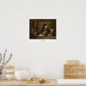 Eugène Boudin Zedign Kunstposter #19-2 Poster (Keuken)