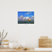 Eugène Boudin Zedign Kunstposter #20 Poster (Keuken)