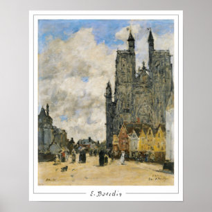 Eugène Boudin Zedign Kunstposter #2-2 Poster