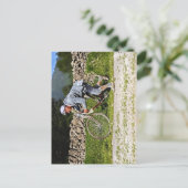 Eugene Christophe Tour de France 1922 Aubisque Briefkaart (Staand voorkant)