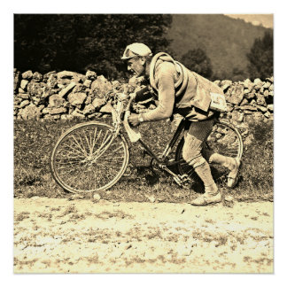Eugene Christophe Tour de France 1922 Aubisque Perfect Poster