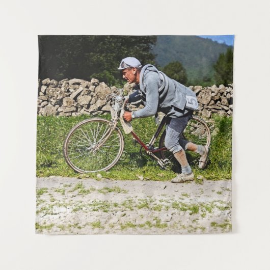 Eugene Christophe Tour de France 1922 Aubisque Wandkleed (Voorkant)