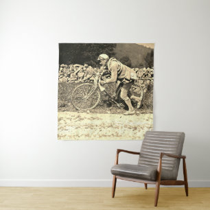 Eugene Christophe Tour de France 1922 Aubisque Wandkleed