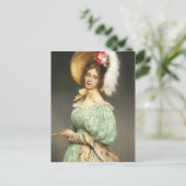 Eugene de Blaas- Musette Briefkaart (Staand voorkant)