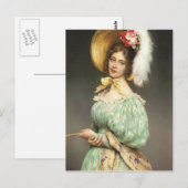 Eugene de Blaas- Musette Briefkaart (Voorkant / Achterkant)