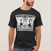 Eugene Debs Campaign Poster T-shirt (Voorkant)