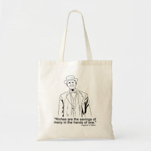 Eugene Debs citeert Canvas tas