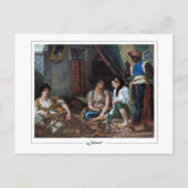 Eugène Delacroix #174 - Kunstmatig Briefkaart (Voorkant)