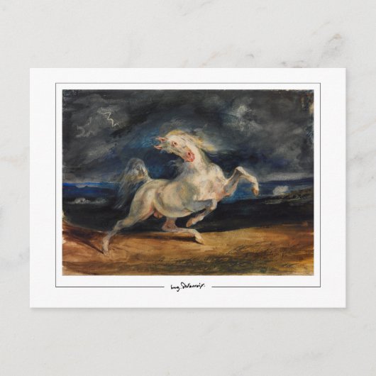 Eugène Delacroix #175 - Kunst Postkaart (Voorkant)