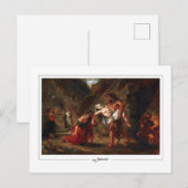 Eugène Delacroix #183 - Kunst Postkaart (Voorkant / Achterkant)